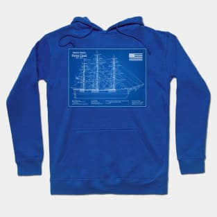 Flying Cloud Clipper Tall-Ship - AD Hoodie